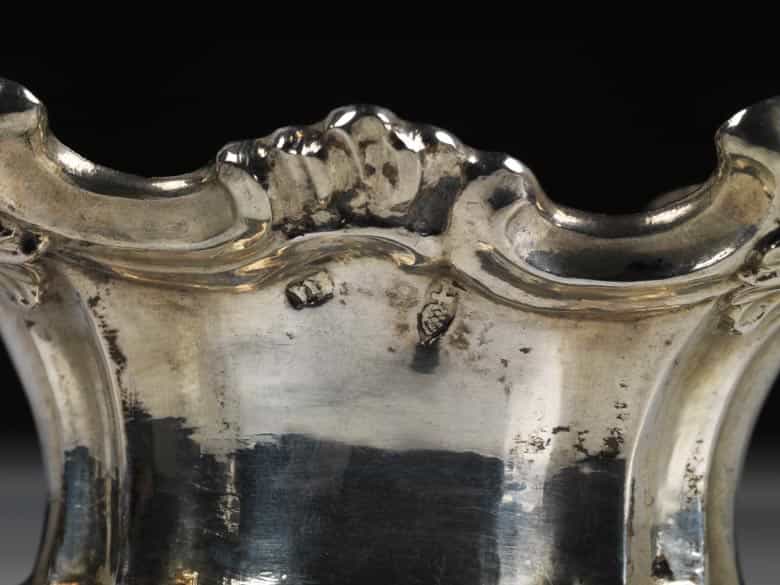 Detailabbildung: Paar silberne Gewürzschalen