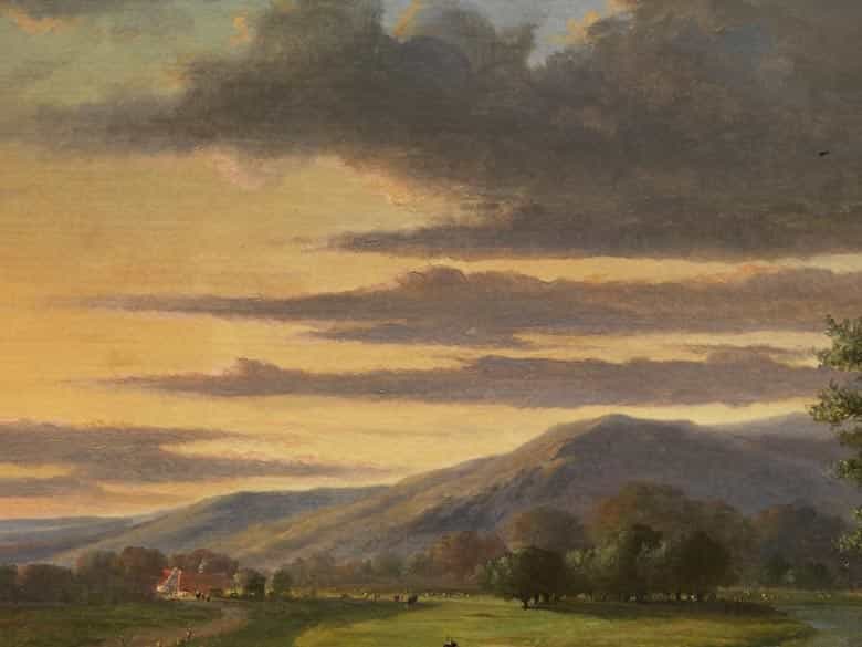 Detailabbildung: Eugène Verboeckhoven, 1799 - 1881, und Louis Pierre Verwee, 1807 - 1877