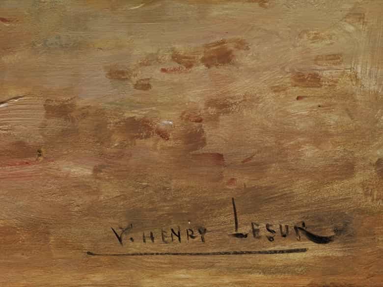 Detailabbildung: Henri Victor Lesur, 1863 - 1900