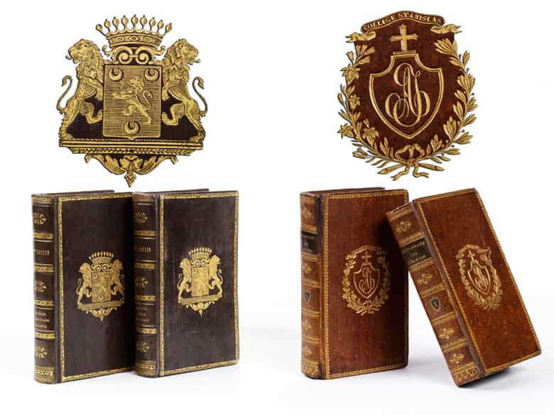 Detailabbildung: † Bibliothek No. 4 Zweite Hälfte des 19. Jahrhunderts sowie einige Bände des ausgehenden 18. und des beginnenden 20. Jahrhunderts