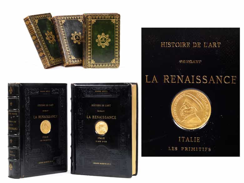 Detailabbildung: † Bibliothek No. 4 Zweite Hälfte des 19. Jahrhunderts sowie einige Bände des ausgehenden 18. und des beginnenden 20. Jahrhunderts