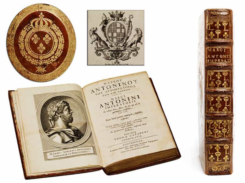 Detailabbildung: † Bibliothek No. 2 Eine Bibliothek bestehend aus 1002 Büchern des 18. Jahrhunderts