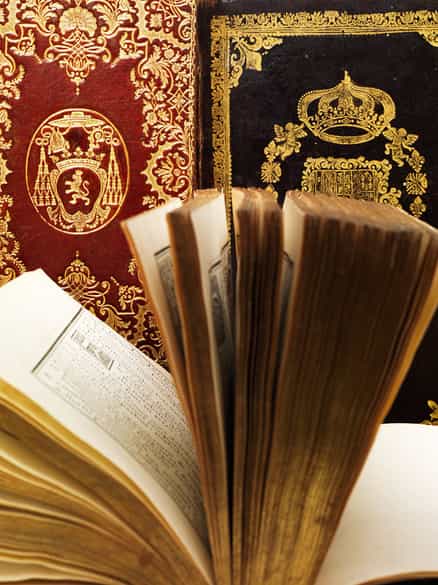 Detailabbildung: † Bibliothek No. 2 Eine Bibliothek bestehend aus 1002 Büchern des 18. Jahrhunderts