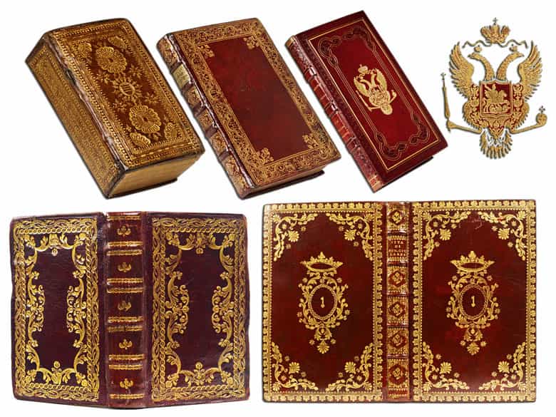 Detailabbildung: † Bibliothek No. 2 Eine Bibliothek bestehend aus 1002 Büchern des 18. Jahrhunderts