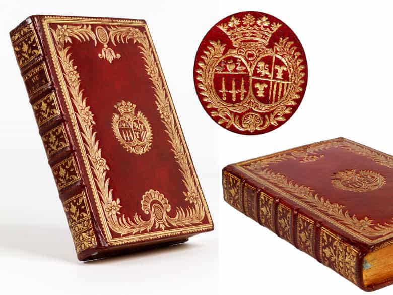 Detailabbildung: † Bibliothek No. 2 Eine Bibliothek bestehend aus 1002 Büchern des 18. Jahrhunderts