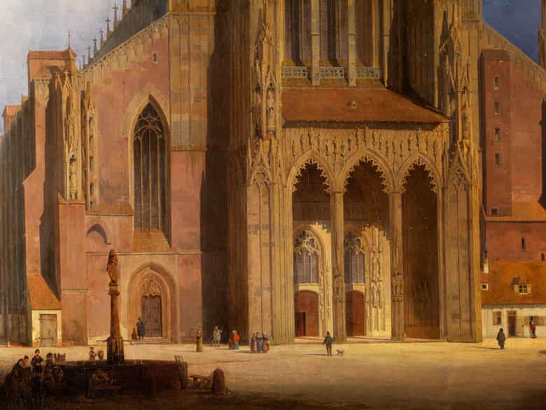 Detailabbildung: Max Emanuel Ainmiller, 1807 München - 1870 