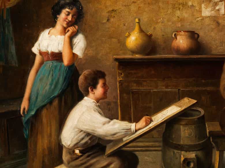 Detailabbildung: Luigi Agretti, 1877 La Spezia – 1937
