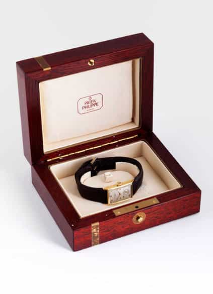 Detailabbildung: Herrenarmbanduhr Patek Philippe, 18 kt. Gold