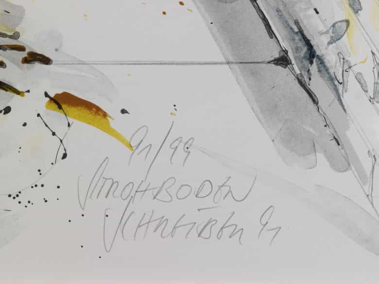 Detailabbildung: Mickael Schreiber, Künstler der Moderne