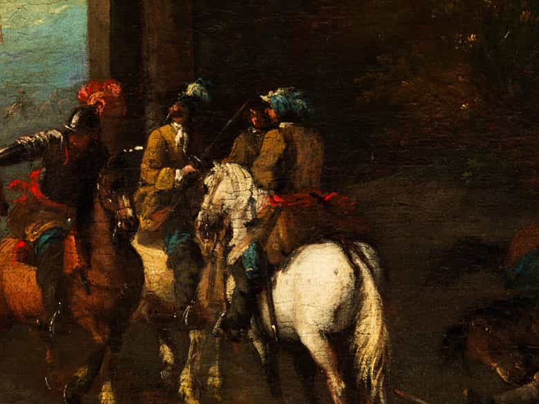Detailabbildung: Pandolfo Reschi, 1643 Danzig - 1699 Florenz, zug.