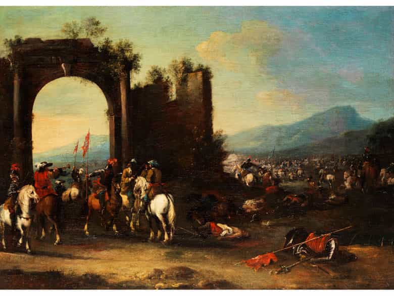 Detailabbildung: Pandolfo Reschi, 1643 Danzig - 1699 Florenz, zug.