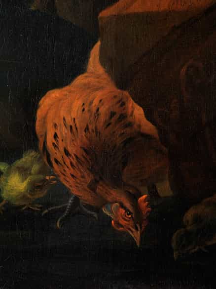Detailabbildung: Abraham Bisschop, 1670 Dordrecht - 1731 Middelburgh