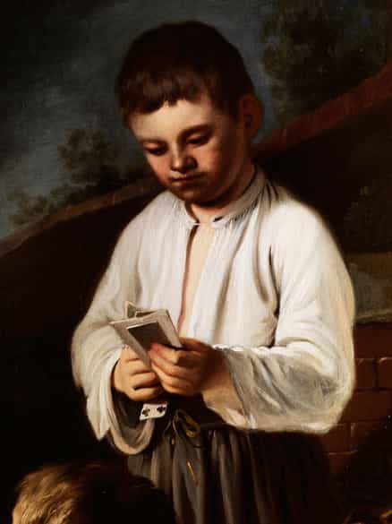 Detailabbildung: Gebrüder Le Nain, Louis Le Nain, 1593 Laon - 1648 Paris Antoine Le Nain, 1588 Laon - 1648 Paris Mathieu Le Nain, 1607 Laon - 1677 Paris