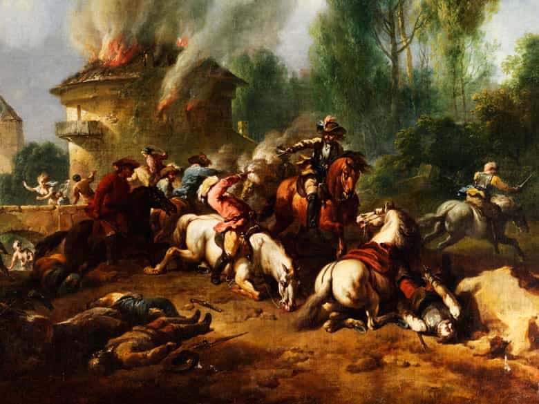 Detailabbildung: Salvator Rosa, 1615 Neapel - 1673 Rom, zug.