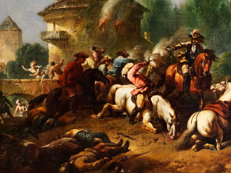 Detailabbildung: Salvator Rosa, 1615 Neapel - 1673 Rom, zug.