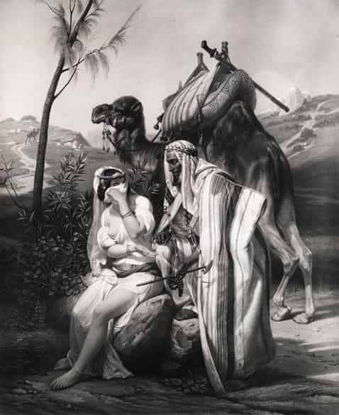 Detailabbildung: Émile Jean Horace Vernet, 1789 Paris - 1863