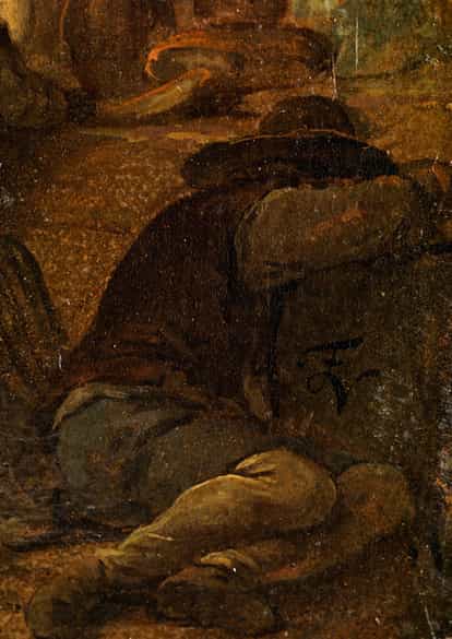 Detailabbildung: Franz de Paula Ferg, 1689- 1740, zug.