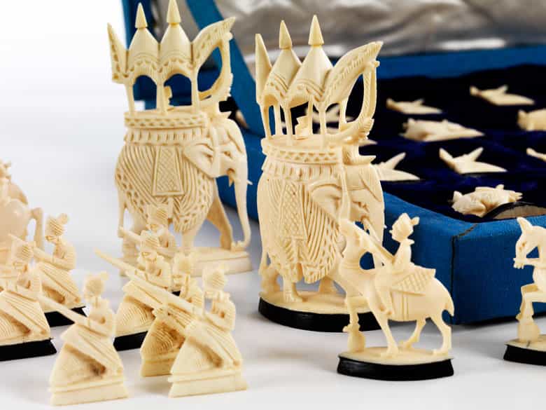 Detailabbildung: Schachspiel