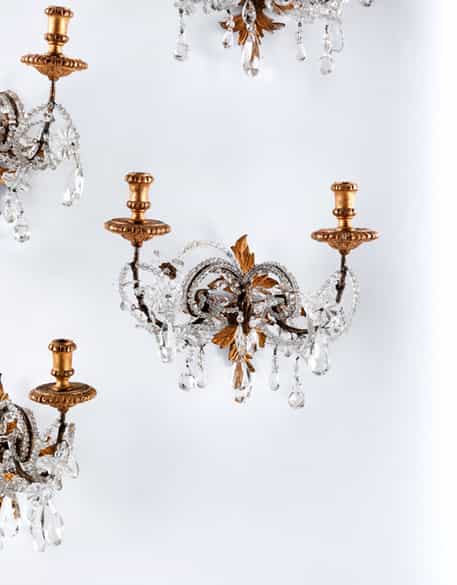 Detailabbildung: Sechs Wandappliken