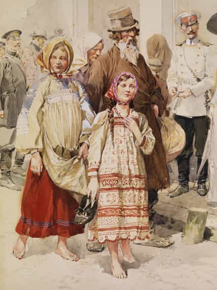 Detailabbildung: Russischer Maler des beginnenden 20. Jahrhunderts