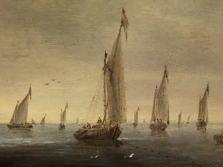 Detailabbildung: Salomon van Ruysdael, 1602 - 1670, zug.
