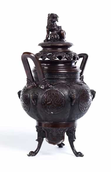 Detailabbildung: † Chinesischer Tischofen/ Brûle Parfum