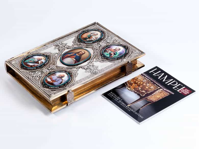 Detailabbildung: Russisches Prunk-Evangeliar, St. Petersburg, 19. Jahrhundert