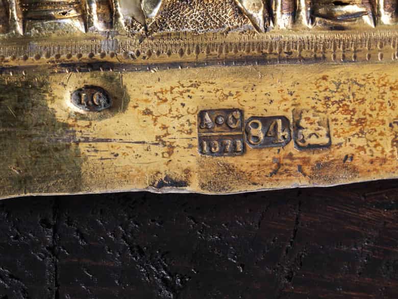 Detailabbildung: Ikone des Heiligen Nikolaus, der Wundertäter