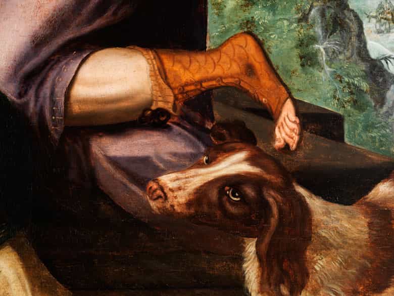 Detailabbildung: Frans Floris, 1519 Antwerpen - 1570, zug.