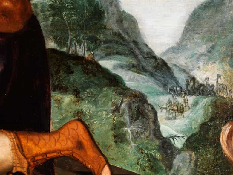 Detailabbildung: Frans Floris, 1519 Antwerpen - 1570, zug.