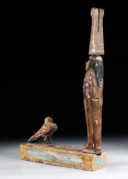 Detailabbildung: Statue des Gottes Ptah-Sokar-Osiris