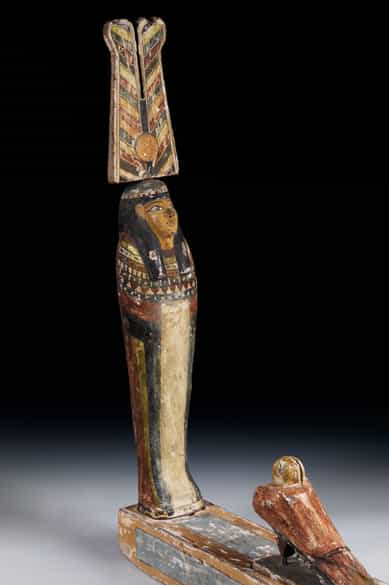 Detailabbildung: Statue des Gottes Ptah-Sokar-Osiris