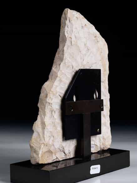 Detailabbildung: Kalksteinrelief mit Hieroglyphen