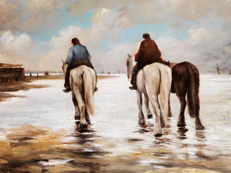 Detailabbildung: Johannes Hermanus Barend Koekkoek, 1840 Amsterdam - 1912 Hilversum