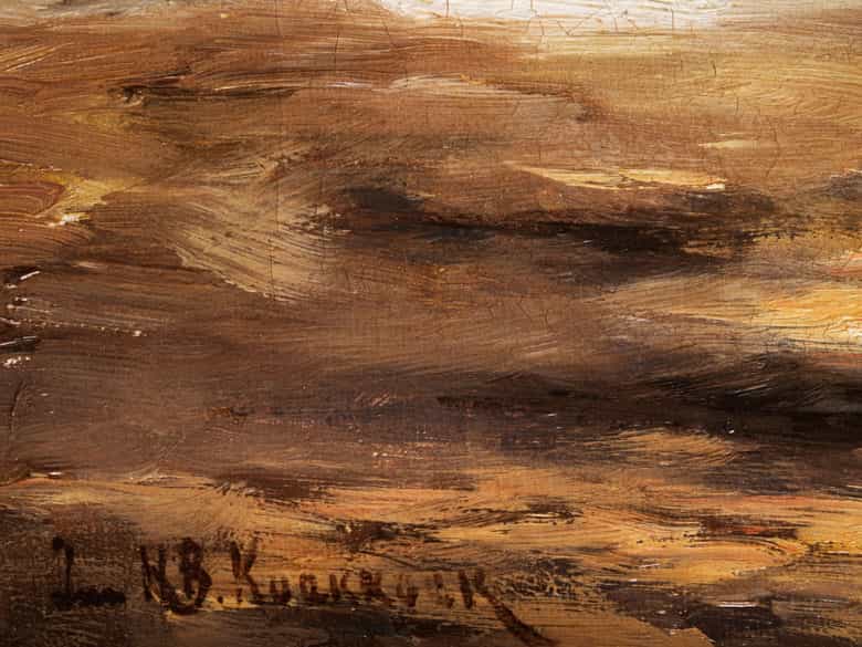 Detailabbildung: Johannes Hermanus Barend Koekkoek, 1840 Amsterdam - 1912 Hilversum