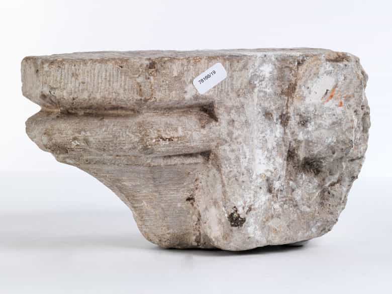 Detailabbildung: Gotische Steinkonsole