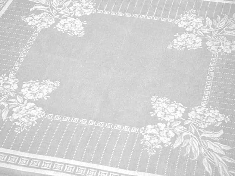 Detailabbildung: Jugendstil-Tafelgarnitur mit Phlox und Blumenoval