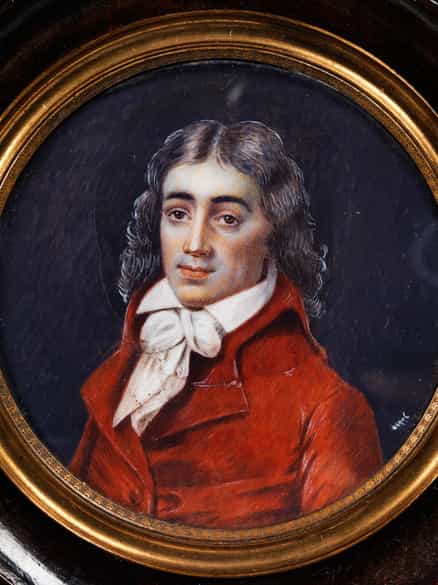 Detailabbildung: Portraitminiatur