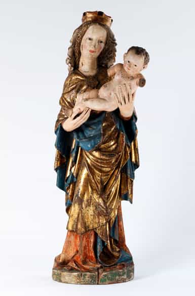 Detailabbildung: Museale Salzburger Madonna