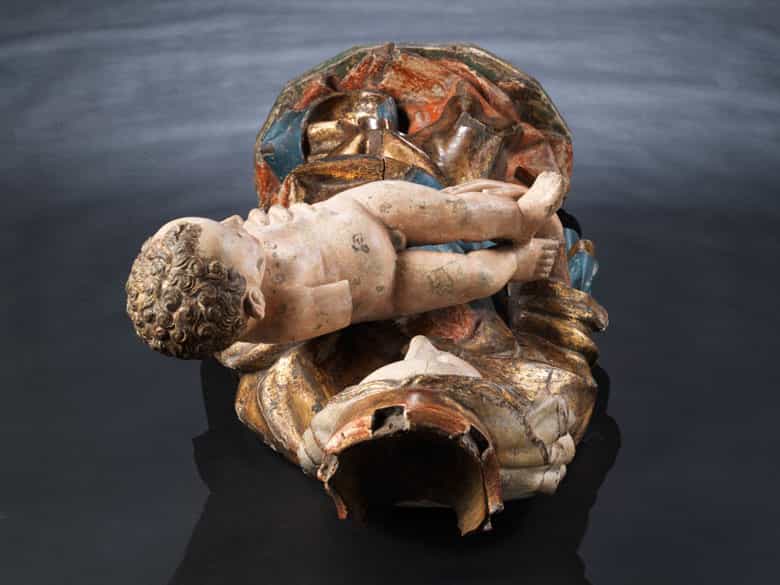 Detailabbildung: Museale Salzburger Madonna