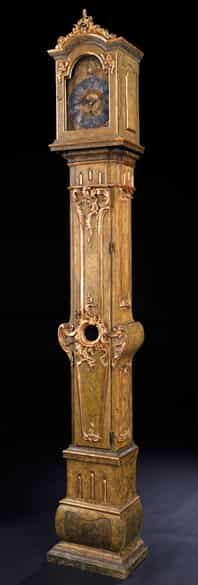 Detailabbildung: Rokoko-Standuhr