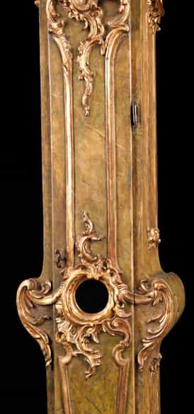 Detailabbildung: Rokoko-Standuhr