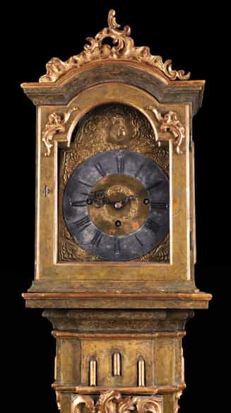 Detailabbildung: Rokoko-Standuhr