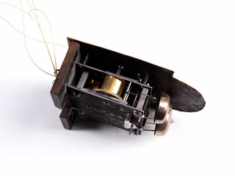 Detailabbildung: Rokoko-Standuhr