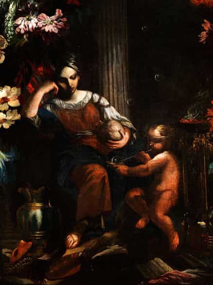 Detailabbildung: Gasparo Lopez, 1650 Neapel - 1732 Florenz, zug.