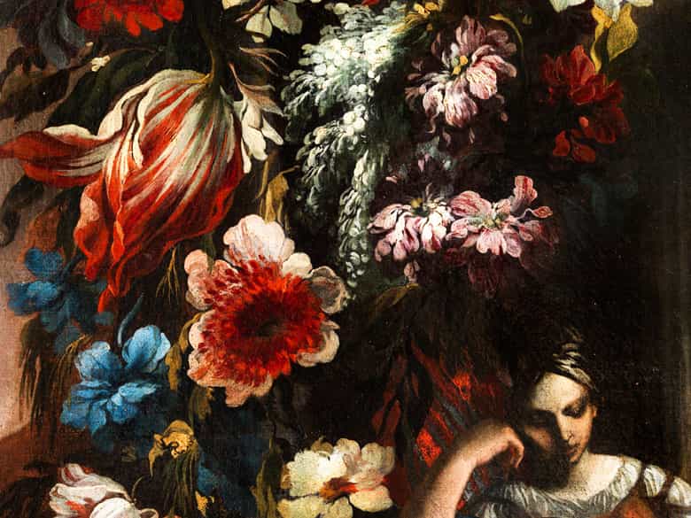 Detailabbildung: Gasparo Lopez, 1650 Neapel - 1732 Florenz, zug.