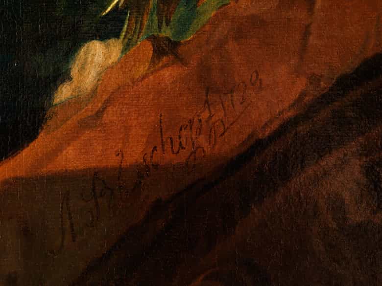 Detailabbildung: Abraham Bisschop, 1670 Dordrecht - 1731 Middelburgh