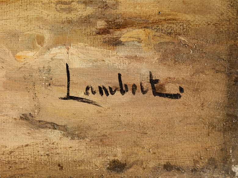 Detailabbildung: Lambert, Maler des 19. Jahrhunderts