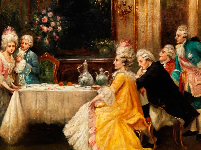 Detailabbildung: A. Zavaga, Maler des 19. Jahrhunderts