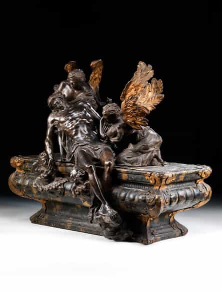 Detailabbildung: Massimiliano Soldani, 1656 - 1740 Florenz, zug.